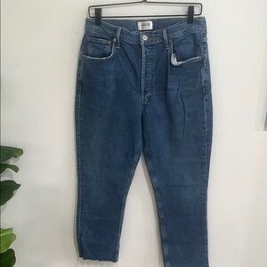 Agolde Riley Crop Jean